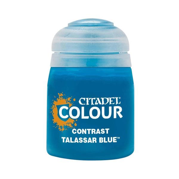 Warhammer Citadel Contrast: Talassar Blue Paint Bottle 18ml