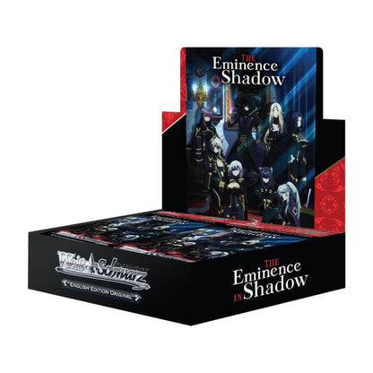 Weiss Schwarz Eminence in Shadow Booster Box – English Edition TCG, Hot-Stamped Sign Cards, Exclusive Limited Edition PR Cards & Playmat (PRE-ORDER APRIL)