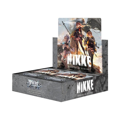 Weiss Schwarz GODDESS OF VICTORY: NIKKE Booster Box – 1st Edition Trading Card Game Set with SP Cards, Exclusive Box Topper & Stitched Playmat (PRE-ORDER MARCH)