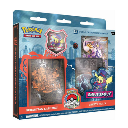 Pokemon TCG World Championship Deck 2022 Sebastian Lashmet Cheryl Again Card Game Set