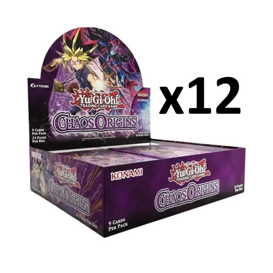 Yu-Gi-Oh! Chaos Origins 1st Edition Booster Box Case (PRE-ORDER)