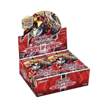 Yu-Gi-Oh! TCG Secrets of Eternity 1st Edition Booster Box – 24 Trading Card Packs