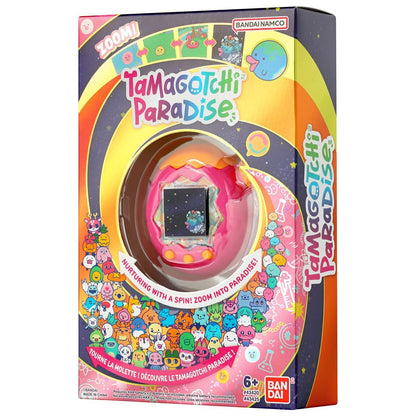 Tamagotchi Paradise Orange Tropics Digital Pet with Zoom Dial, Interactive Virtual Pet Care, Mini Games, Friend Connection Play, Unlockable Fields, Ages 6+ (PREORDER - Release Date Aug. 31, 2026)