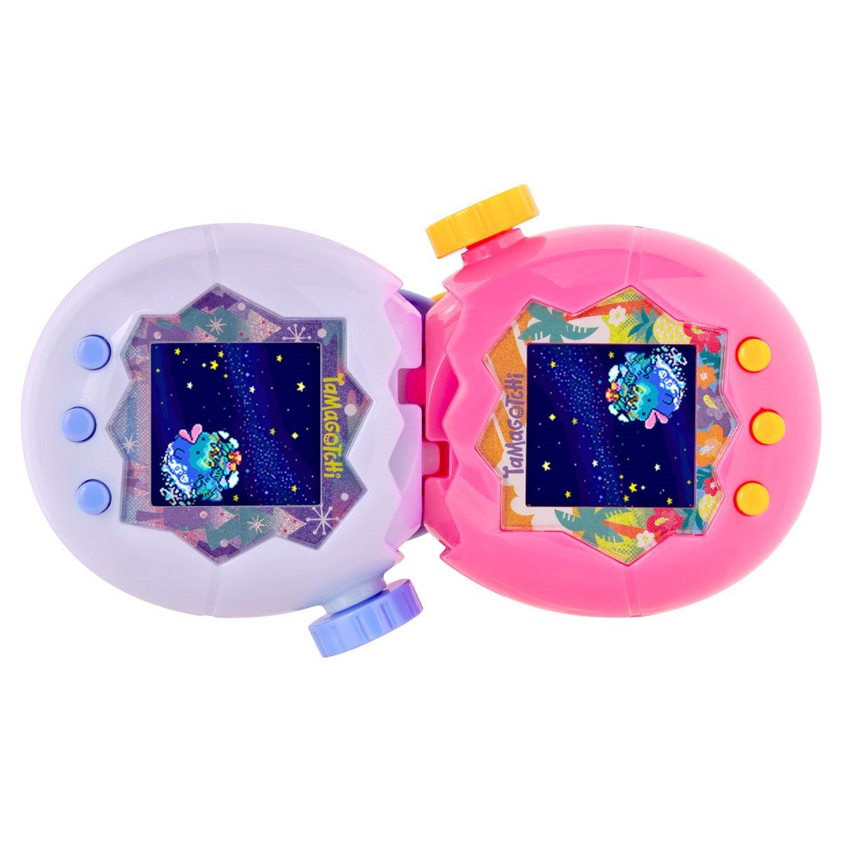 Tamagotchi Paradise White Glacier Digital Pet Device | Interactive Virtual Pet Toy with Zoom Dial, Mini Games, Connection Play & Multiple Fields | Electronic Toy for Kids Ages 6+ (PREORDER - Release Date Aug. 31, 2026)