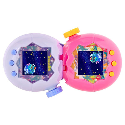 Tamagotchi Paradise White Glacier Digital Pet Device | Interactive Virtual Pet Toy with Zoom Dial, Mini Games, Connection Play & Multiple Fields | Electronic Toy for Kids Ages 6+ (PREORDER - Release Date Aug. 31, 2026)