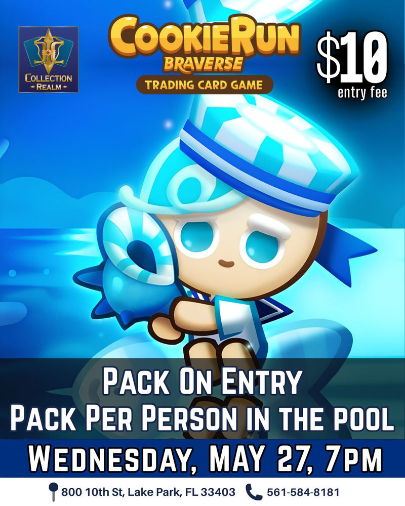 Cookie Run Braverse TCG Tournament – May 27 (Wed) 7PM