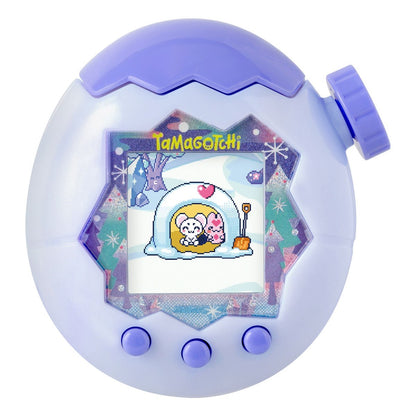Tamagotchi Paradise White Glacier Digital Pet Device | Interactive Virtual Pet Toy with Zoom Dial, Mini Games, Connection Play & Multiple Fields | Electronic Toy for Kids Ages 6+ (PREORDER - Release Date Aug. 31, 2026)