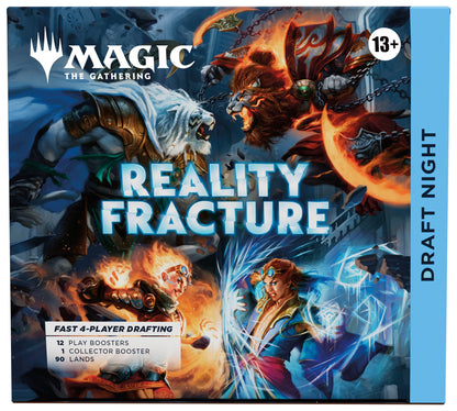 mtg trading card game Magic: The Gathering Reality Fracture Draft Night Box for 4 Players wi –  COLLECTION REALM