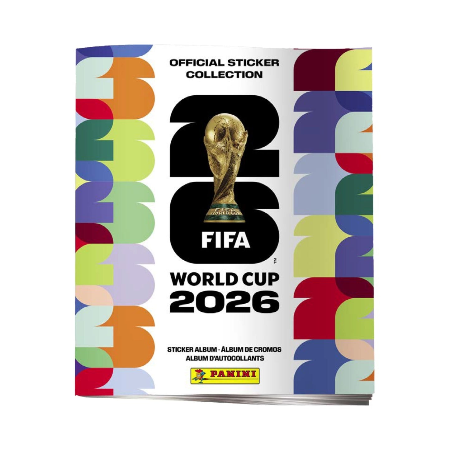 2026 Panini World Cup Soft Cover Album and 50ct Sticker Box Collectible Sticker Set