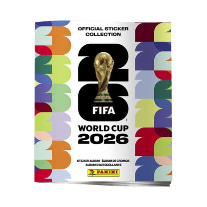 2026 Panini World Cup Soft Cover Album and 50ct Sticker Box Collectible Sticker Set