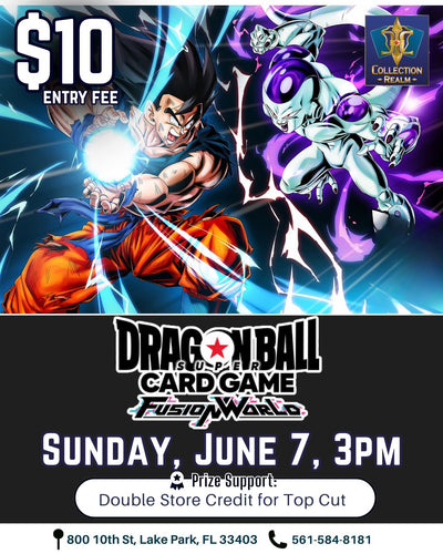 Dragon Ball Super Card Game Fusion World – June 7, 2026 (Sunday 3PM)
