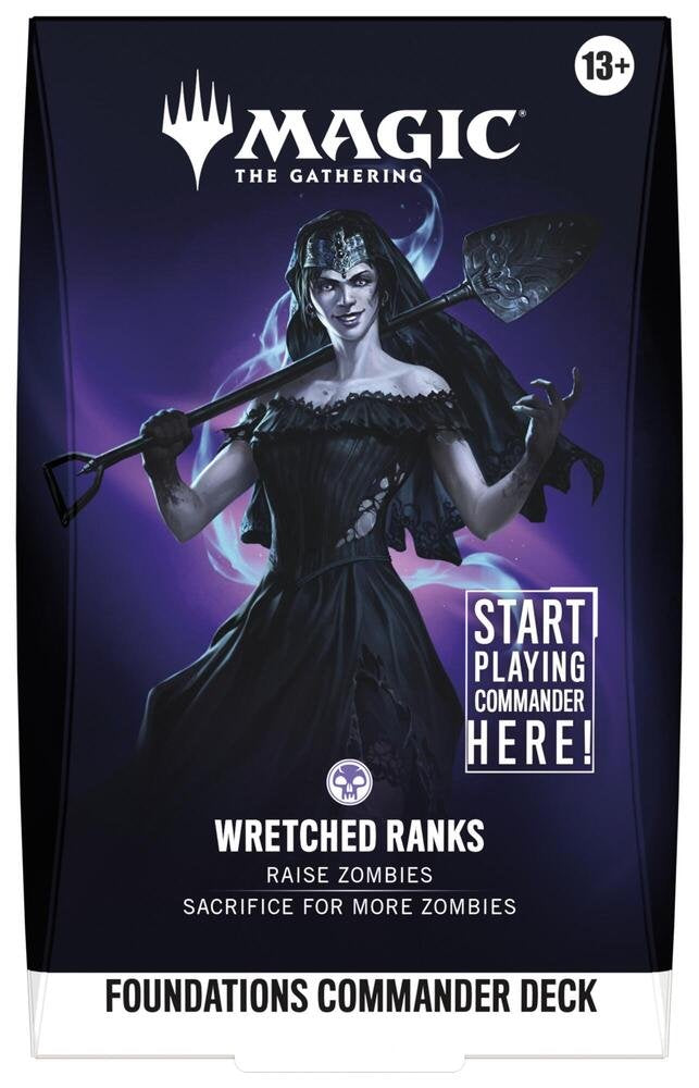 Magic The Gathering Foundations Commander Deck Wretched Ranks