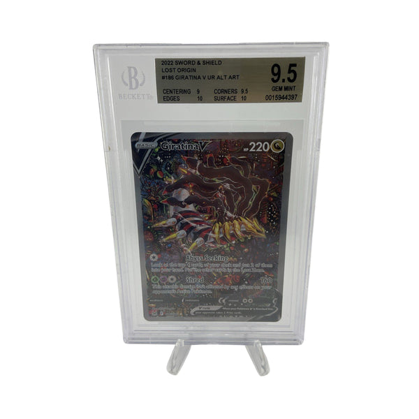 2022 Pokemon Lost Origins Giratina V UR ALT ART (BGS 9.5)