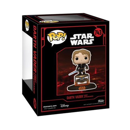 Darth Vader Funko Pop! Star Wars First Appearance - Approx. 6" Collectible Bobble Head Figure #743 with Window Display Box