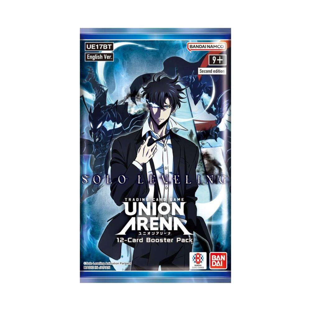 UNION ARENA Solo Leveling 2nd Edition Booster Pack UE17BT, Anime Trading Card Game Collectible Cards