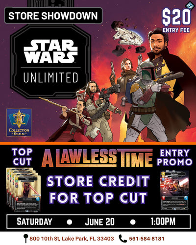 Star Wars Unlimited TCG Tournament – June 20, 2026 (Saturday 1PM)