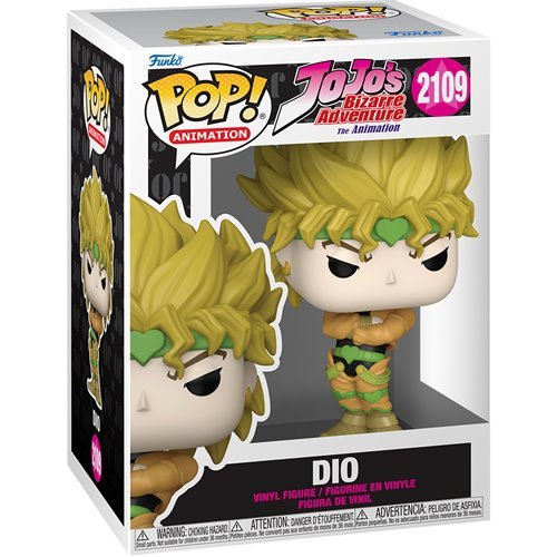 Dio #2109 Funko Pop! Animation JoJo's Bizarre Adventure - Approx. 5" Collectible Vinyl Figure - Estimated Arrival: Oct. 2025 (PRE-SALE)