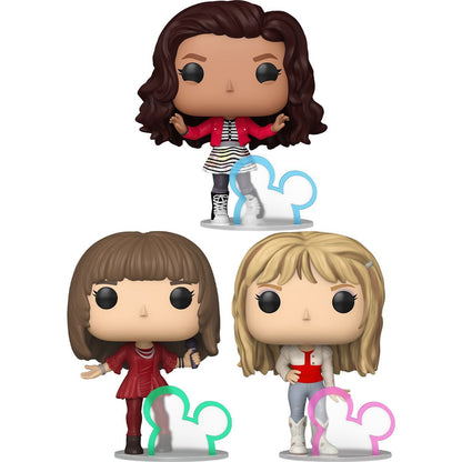 Disney Channel Retro Funko Pop! Set of 3 (Mitchie Camp Rock #1686, Hannah Montana with Disney Icon #1687, and Shake It Up Rocky with Disney Icon #1688) Collectible Vinyl Figures - Estimated Arrival: Jan. 2026 (PRE-SALE)