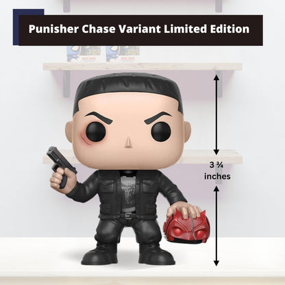 Punisher Funko Pop! Marvel: Daredevil - Chase L.E Vinyl Figure #216 with Case