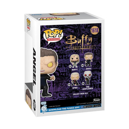 Angel Funko Pop! Television: Buffy The Vampire Slayer - Approx. 4" Exclusive Collectible Vinyl Figure #1618 with Display Box Protector Case