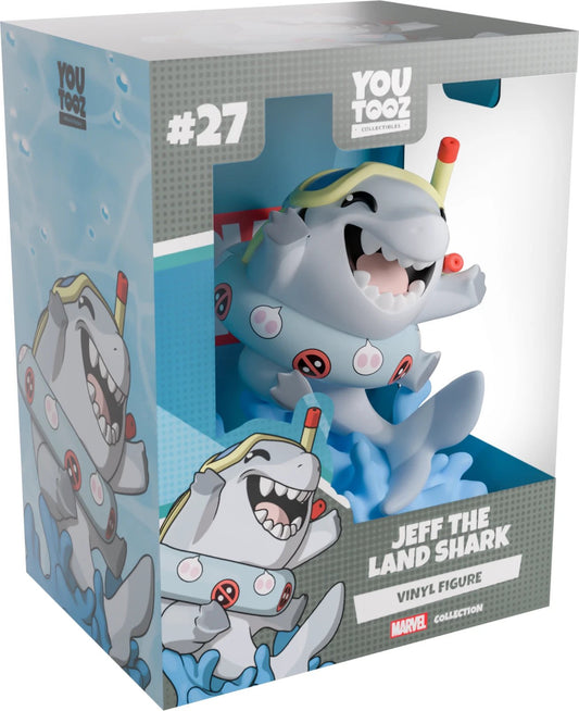 Jeff The Land Shark #27 Youtooz Marvel Collection - 4.2" Vinyl Figure in Window Box Display