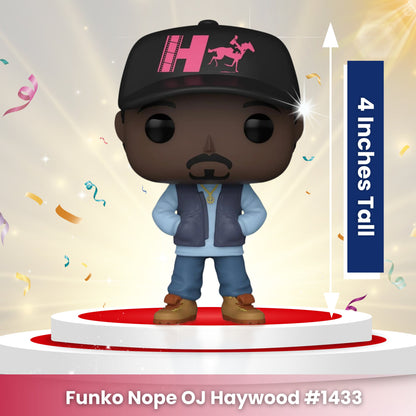 Oj Haywood Funko Pop! Movies: Nope - Approx. 4" Collectible Vinyl Figure #1433 in Window Display Box