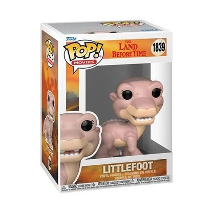 The Land Before Time Funko Pop! Movies - Set of 5 (Littlefoot #1839, Petrie #1840, Ducky #1841, Cera #1842, and Spike #1844) Collectible Vinyl Figures