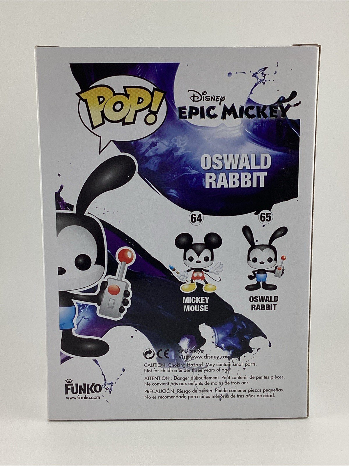 Funko Pop! Vinyl Disney: Oswald Rabbit #65