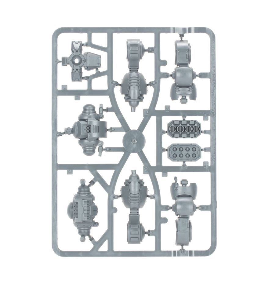 Warhammer 40K Space Marines Ballistus Dreadnought Miniature Model Kit – Heavy Weapons Combat Walker with Lascannons & Missile Launchers – Push-Fit Warhammer 40,000 Figure