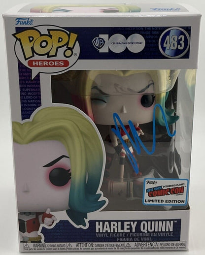 Funko Pop! Vinyl: Harley Quinn #483 NYCC Signed By Cuoco, Kaley