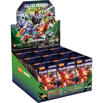 Transformers Galaxy Version 10 Blind Box Model Kit Case of 9