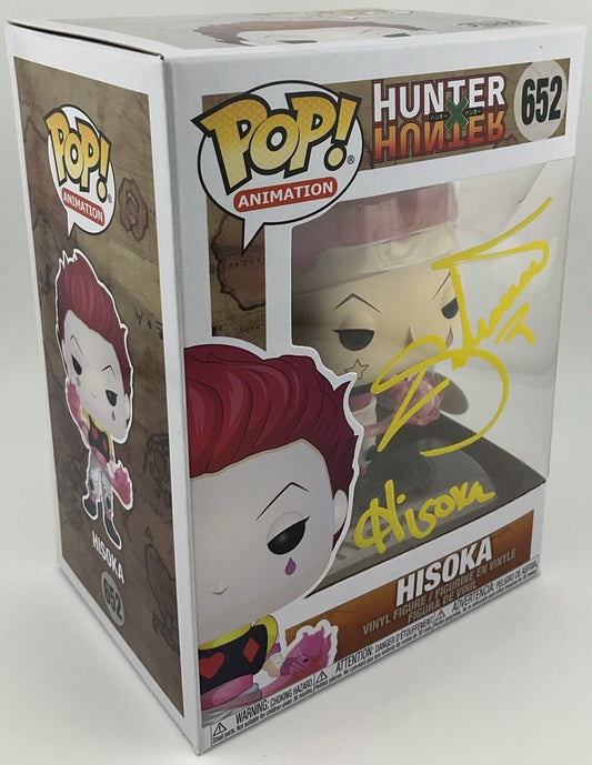 Funko Pop! Hunter x Hunter - Hisoka #652 Signed By Keith Silverstein JSA Cert