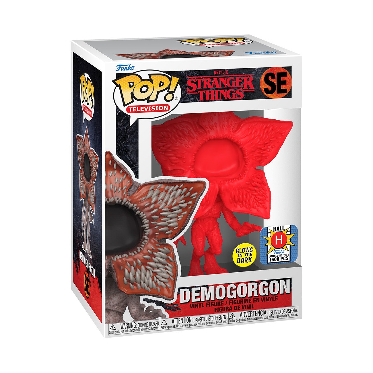 Funko Pop! Vinyl: Stranger Things SE - Demogorgon (Red) (GITD)  - LE 1600
