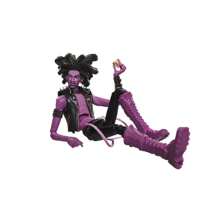 Spider-Punk Purple Marvel Legends Series Spider-Man: Across The Spider-Verse Collectible 6-Inch Action Figure