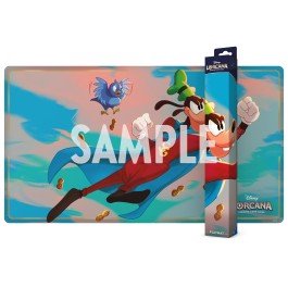 Lorcana TCG Wilds Unknown Playmat – Goofy, 23 x 13.5-inch Card Game Mat for Protection, Smooth Gameplay & Stunning Dragon Fire & Ariel – Sonic Warrior Designs (PRE-ORDER MAY)