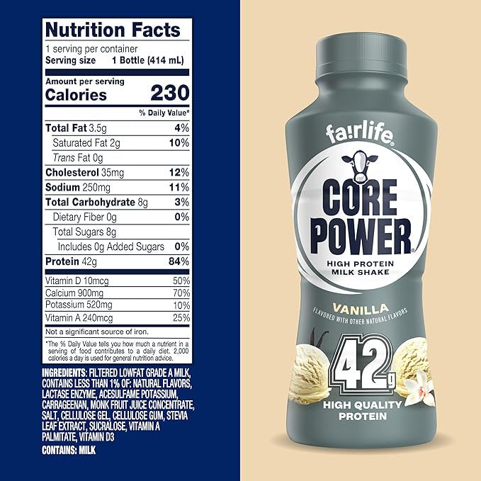 Core Power Vanilla 42g 14oz