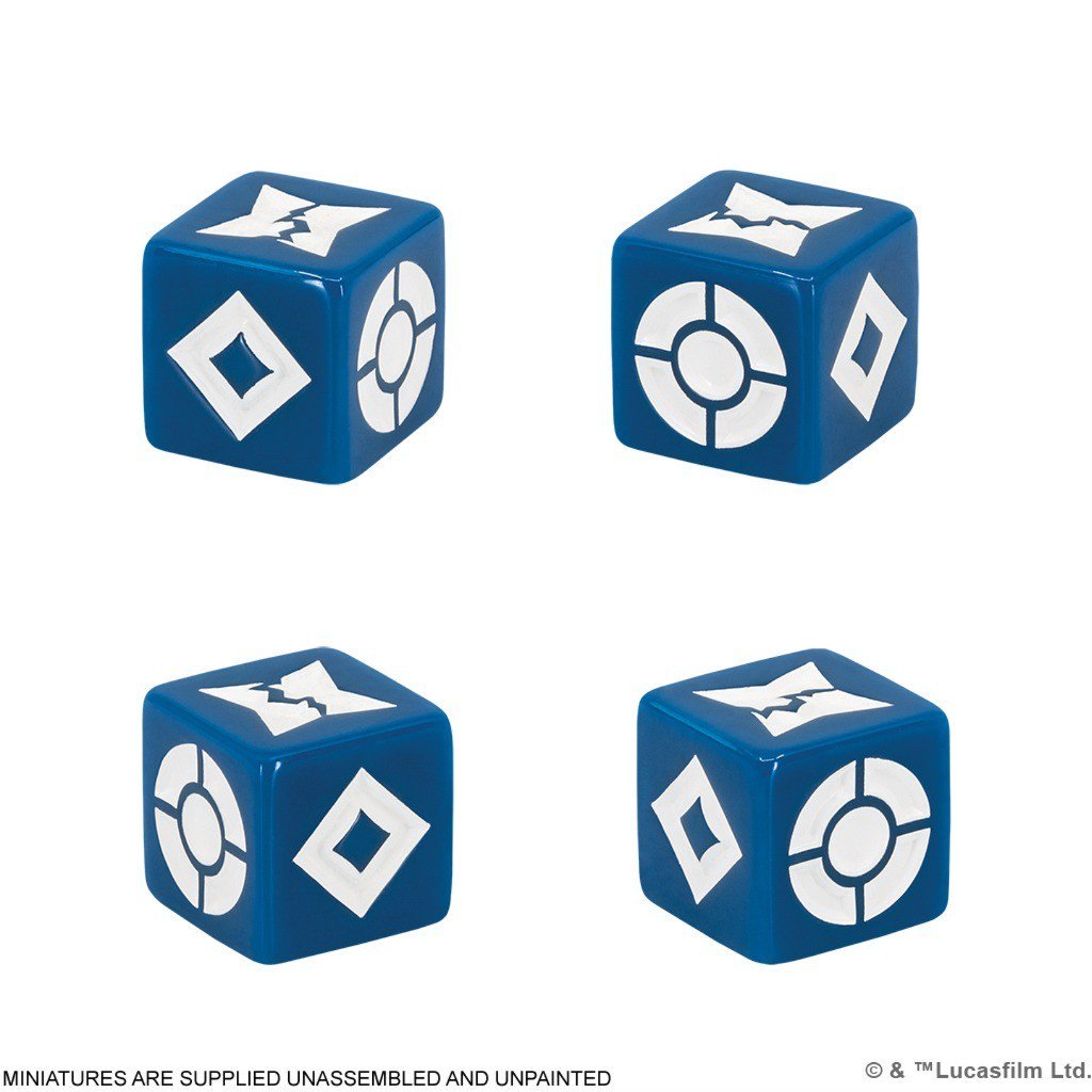 Star Wars Shatterpoint Dice Pack – 8 Attack Dice & 6 Defense Dice (PRE-ORDER)