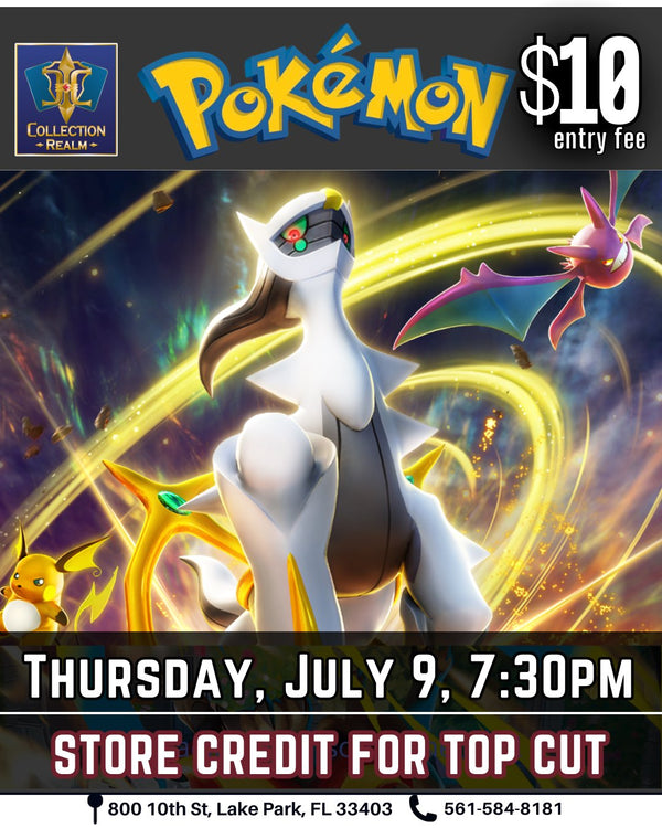 Pokémon TCG Tournament – July 9, 2026 (Thursday 7:30 PM)