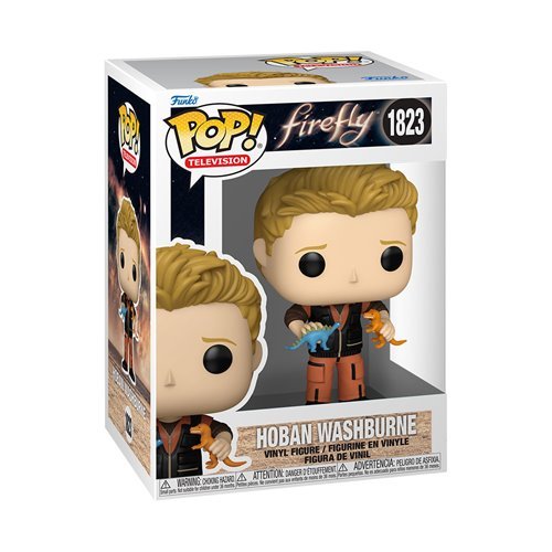 Hoban Washburne #1823 Funko Pop! Television Firefly - Approx. 4 1/4" Collectible Vinyl Figure Bundled with Display Box Protector Case - Estimated Arrival: Oct. 2025 (PRE-SALE)