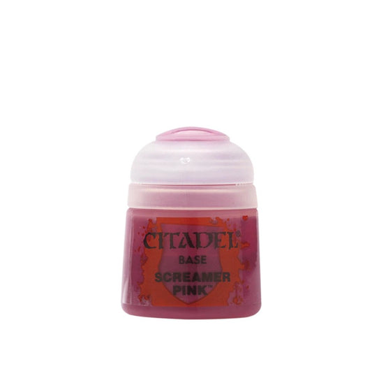 Warhammer Citadel Base Screamer Pink Paint Bottle 12ml