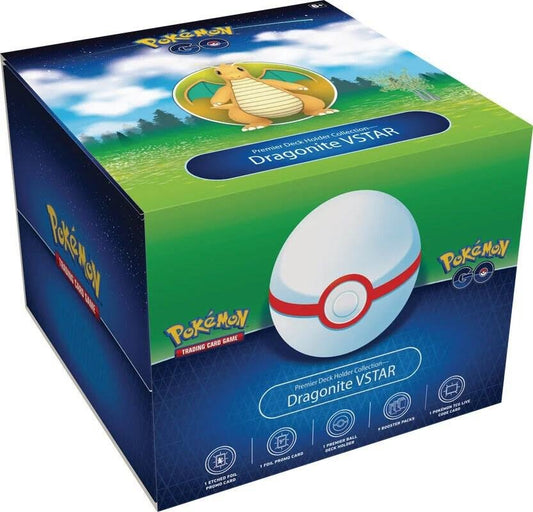 Pokémon TCG Dragonite Vstar GO Premier Deck Holder Collection