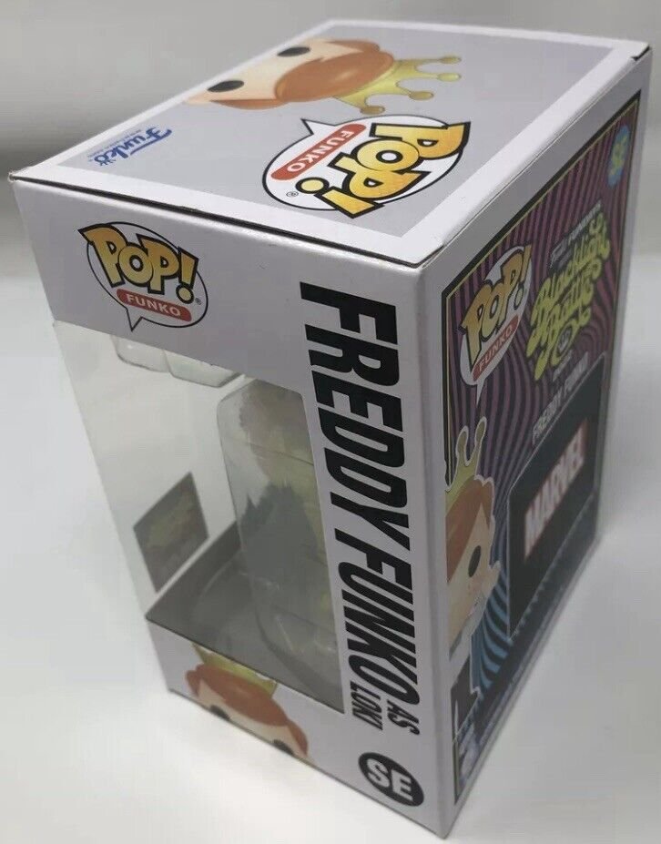 Funko Pop SE Freddy Funko As Loki Metallic Blacklight Battle 2022 500 Pcs