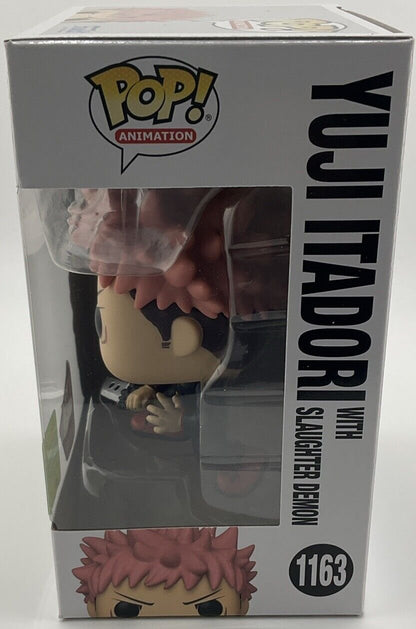 Funko Pop! Vinyl: Yuji Itadori with Slaughter Demon #1163 (Little Things) (SCLE)