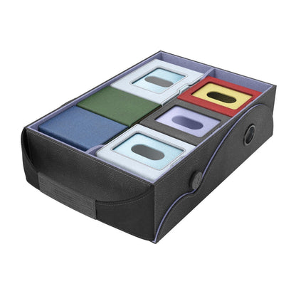 Dragon Shield Dragon Vault Black & Lilac Deck Box Storage Case with Dr COLLECTION REALM Dragon Shield Dragon Vault Black & Lilac Deck Box Storage Case with Dr COLLECTION REALM