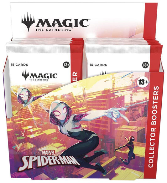 Magic: The Gathering Marvel Spider-Man Collector Booster Box | MTG Collector Booster Packs Marvel Cards TCG Box  *PRE-SALE* Release Date 9/26