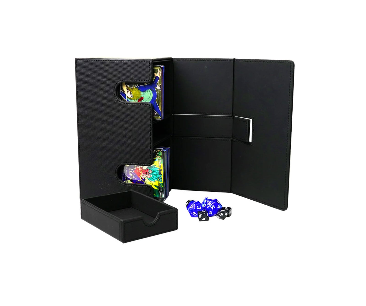 TopDeck 200+ Card Dual Deck Box with Accessory Storage
