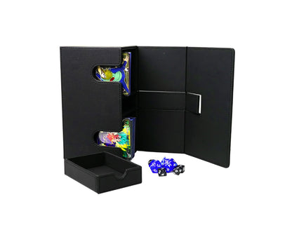 TopDeck 200+ Card Dual Deck Box with Accessory Storage