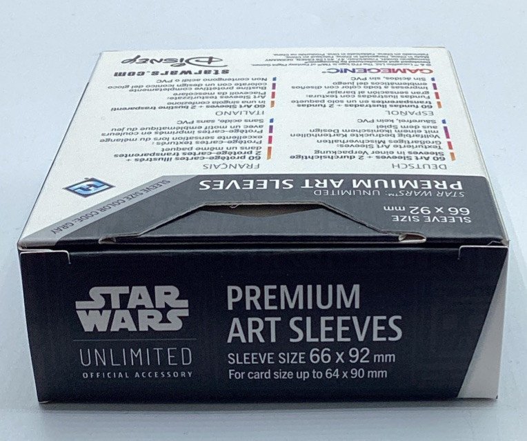 Star Wars: Unlimited Premium Art Sleeve Card Back Orange Gamegenic