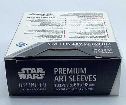 Star Wars: Unlimited Premium Art Sleeve Card Back Orange Gamegenic