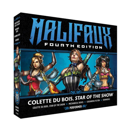 Malifaux Fourth Edition Colette Du Bois, Star of the Show Miniatures Box Set